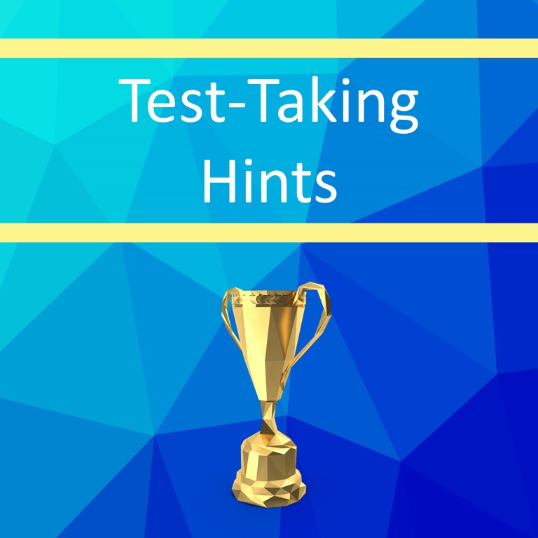 Test-Taking Hints